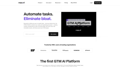 GTM AI, herramienta de IA para generación y edición de textos