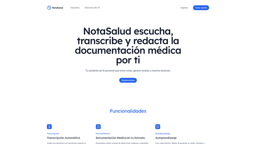 NotaSalud, herramienta de IA para aplicaciones diversas de ia