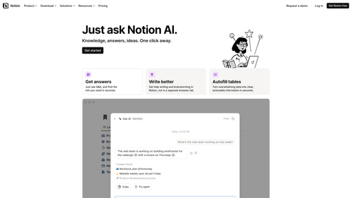 Notion AI, herramienta de IA para generación y edición de textos