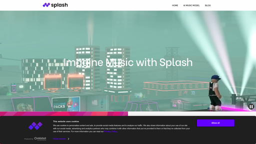 Splash, herramienta de IA para generación y edición de música y voz